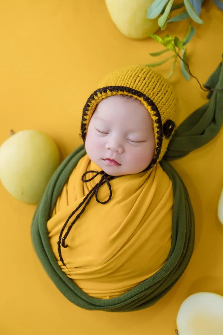 Concept Xoài với tông vàng ấm áp